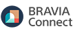 Logotipo de BRAVIA Connect