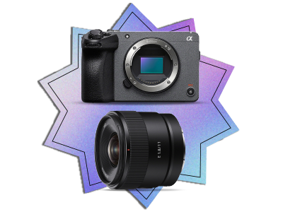 Sony FX30 con lente SEL11F18